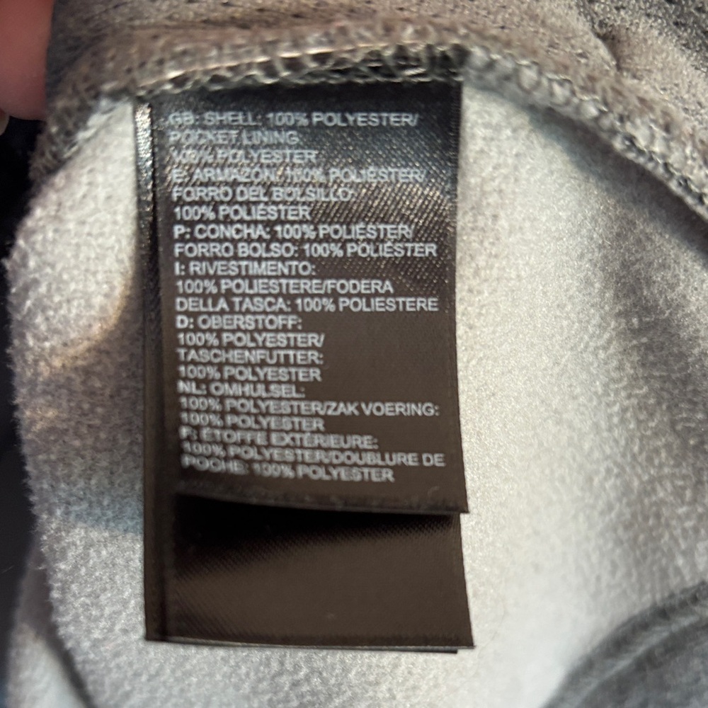 The North Face XL Men's Charcoal Performance Jacket - Picture 7 of 7